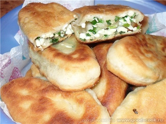 Тесто на пирожки с луком и яйцом жареные рецепт