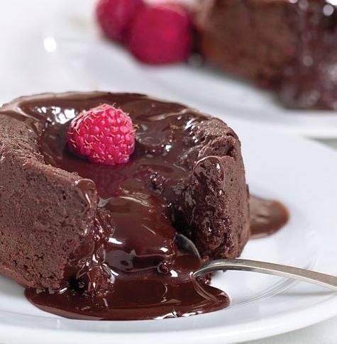 Десерт «Тающий шоколад»