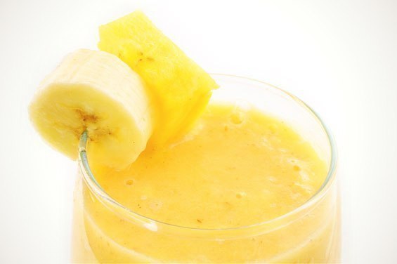 Фруктовый коктейль «Банан + апельсин + ананас