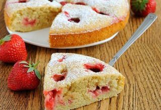 Итальянский клубничный пирог