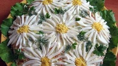 Салат «Ромашковое поле»