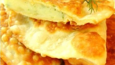 Чебуреки с картофелем и сыром
