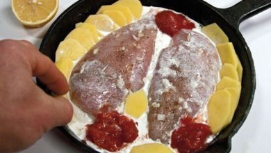 Куриные грудки, запеченные в сливках под сыром