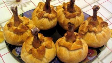 Куриные ножки в мешочке