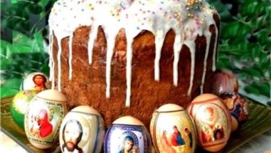 Пасхальный кулич