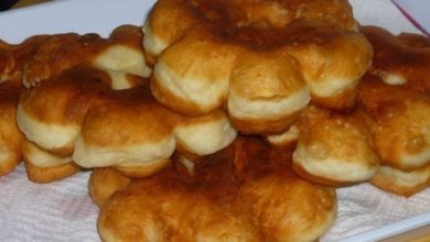 Пышки на кефире