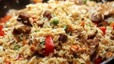 Рис со свининой и овощами 10 Рис со свининой и овощами