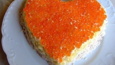 Салат «Сердце ангела»