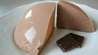 Суфле творожное со вкусом горького шоколада