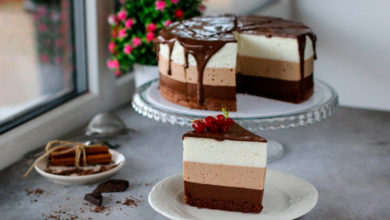 Торт «Три шоколада» 8 Торт «Три шоколада»