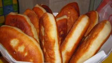 Жареные пирожки с картошкой (тесто на кефире)