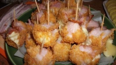 Закуска к пиву — сырные кубики в панировке