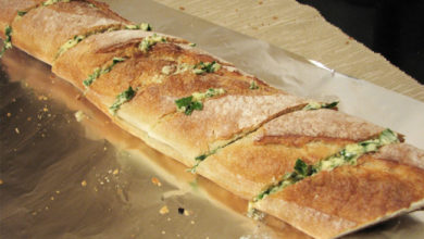 Чесночный багет