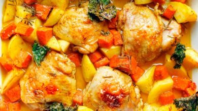 Куриные ножки, запечённые с тыквой, картофелем и приправой «карри» 11 Куриные ножки, запечённые с тыквой, картофелем и приправой «карри»