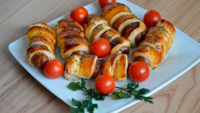 Сосиски в слоеном тесте с маком 6 Сосиски в слоеном тесте с маком