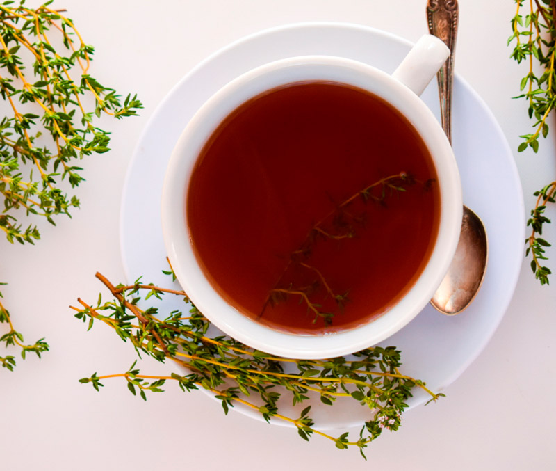 Зачем пить чай из тимьяна?
